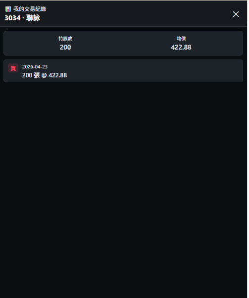 5. 查看交易紀錄